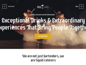 Mikia Cocktails Website & SEO Strategy